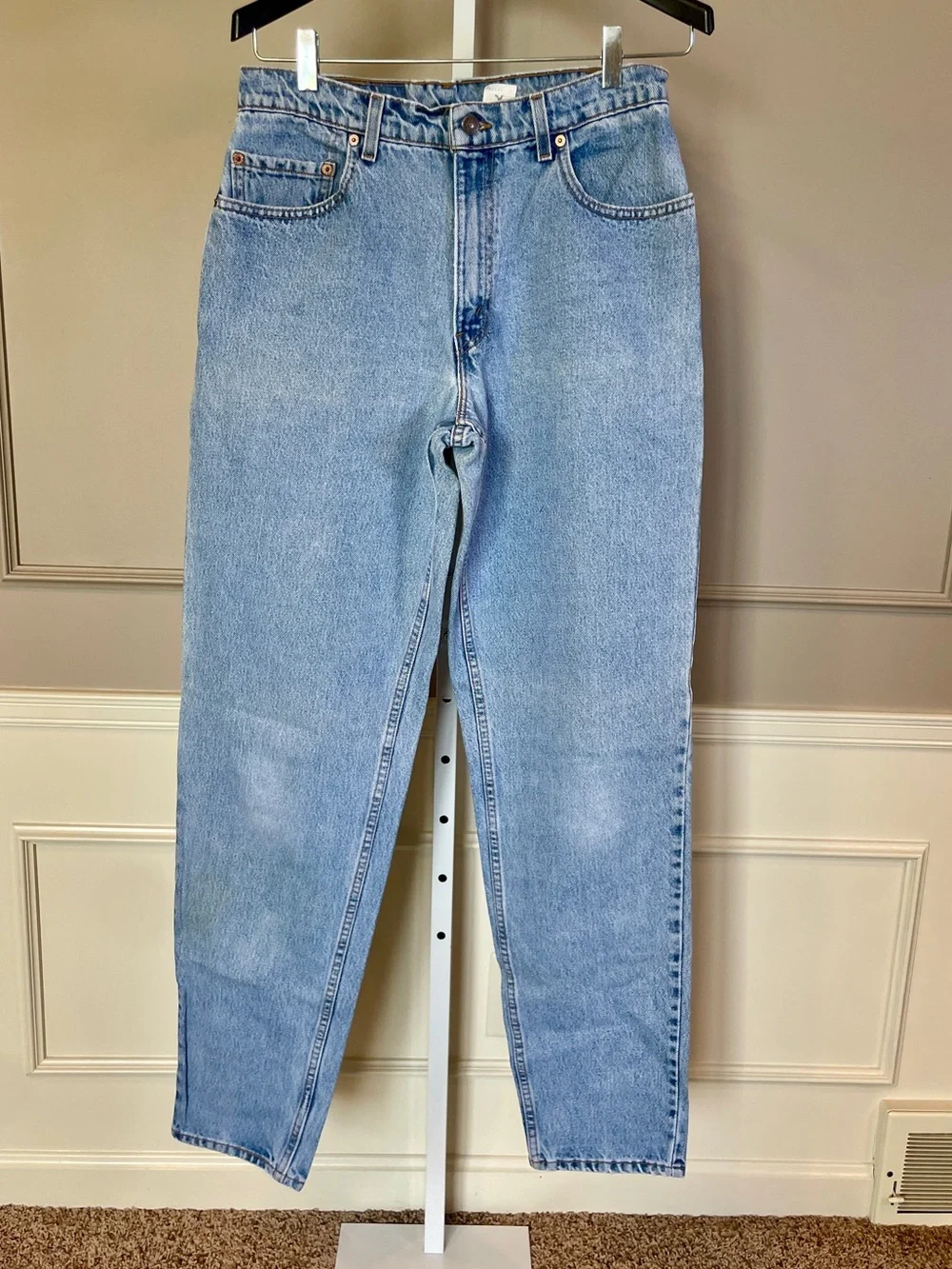 Vintage Levi's 560 Denim Jeans Mens 90s 1998 33 x 36 Loose Fit Tapered Leg